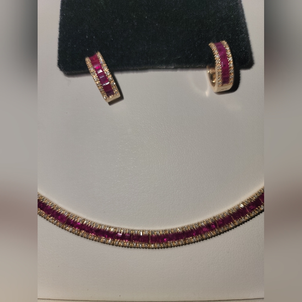 Sold !!! 14K Yellow Gold Necklace and Earrngs Set Effy SOLD